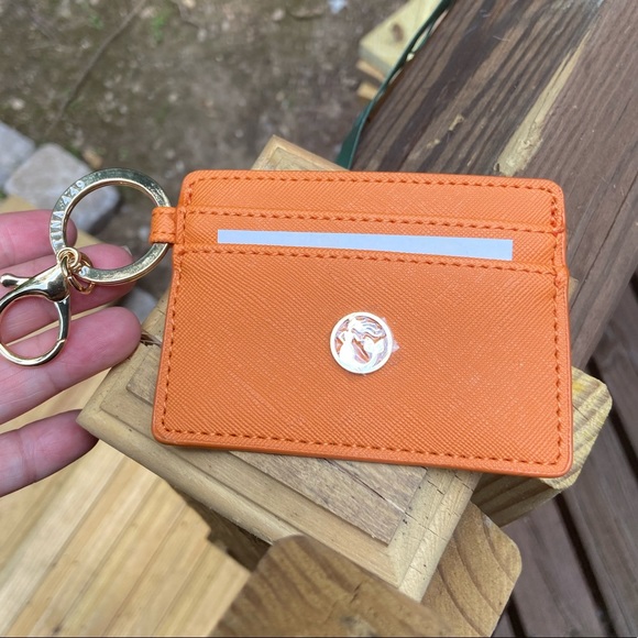 Spartina 449 Accessories - Spartina 449 orange credit card holder/key ring